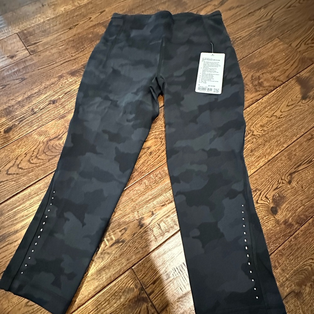 Lululemon Black Camouflage Leggings